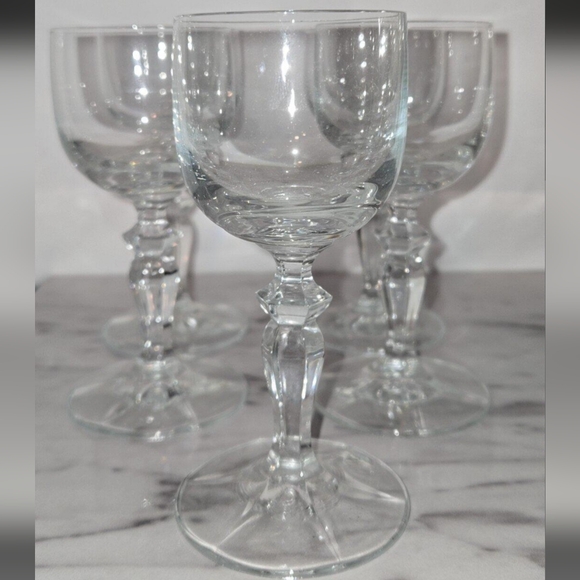 Vintage Crystal Sherry Glasses - Picture 1 of 4